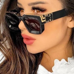 Louis Vuitton black and gold