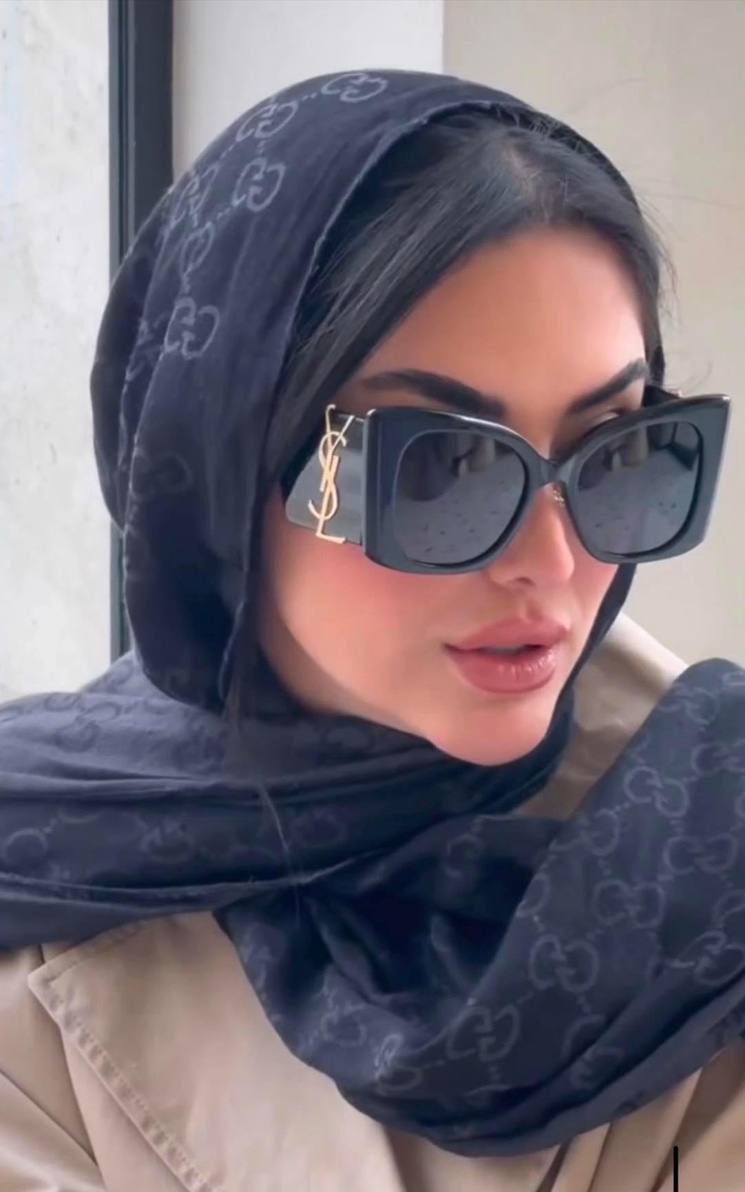 YSL silver and black ITALY